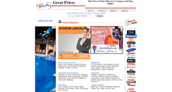 Desktop Screenshot of greatprices.in